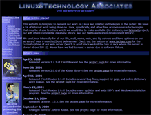 Tablet Screenshot of linux.techass.com